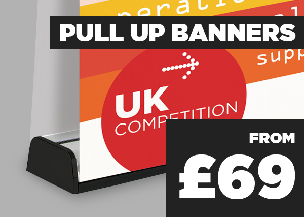 Pull Up Banners - from £69